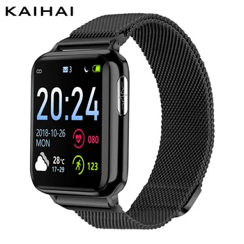 KAIHAI Fitnesa Tracker ekg ppg spO2 smart skatīties smartwatch vīriešiem, asinsspiediens, asins skābekļa sirdsdarbība veselības monitor pulksteņi
