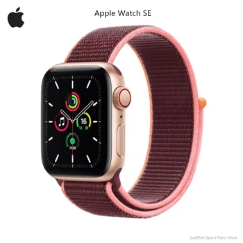 Jauno Apple Skatīties SE GPS + Šūnu 40MM/44MM Alumīnija korpuss ar Sporta Cilpa Joslas Tālvadības Smartwatch LTE iwatch SE