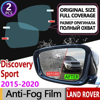 Par Land Rover Discovery Sporta 2016 2017 2018 2019 Pilnībā Segtu Anti Miglas Filmu Atpakaļskata Spogulis Anti-Miglas Uzlīmes Aksesuāri