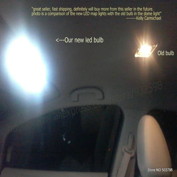 Par Seat CORDOBA TOLEDO Auto Led Interjera Apgaismojums Auto automotive Auto Led interjera dome gaismas spuldzes automašīnām bez kļūdām 6pc
