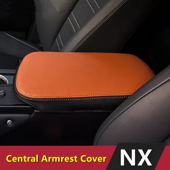CNORICARC Ādas Konsoles elkoņu Balsts Glabāšanas Kasti Aizsardzības Gadījumā Lexus NX 300h 200t 200-2017 Auto Margas Shell
