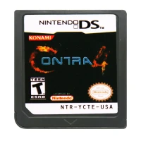 DS Spēle Kārtridžu Konsoli Kartes Contra 4 ASV Versija angļu Valodu, par Nintendo DS, 3DS 2DS