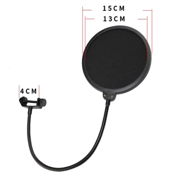 Profesionālās Kondensatoru USB BM838 Studijas Mikrofons Vokālā PC Ierakstu Karaoke Mikrofona Komplekts Radio Braodcasting Mic stand