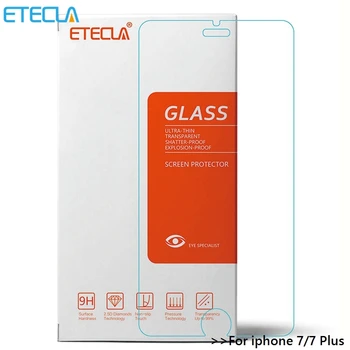 3Pcs Iphone 7 Stikla Iphone 7 Plus Rūdīta Stikla, Uz Iphone7 Ipone 7, I Phone7 Plus Ekrāna Aizsargs, 2.5 D, Stiklu Plēves