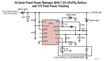 LT3652EMSE LT3652IMSE LT3652 - Jaudas Uzskaites 2A Akumulatora Lādētājs Solar Power