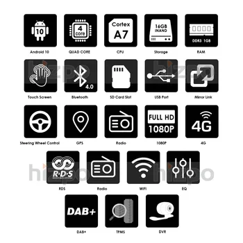 Auto Multimedia Player Jeep Wrangler JK Dodge Ram Challenger GPS Nav Spēlētājs, Galvu Vienība Android Auto Stereo Viena Din Radio DTV