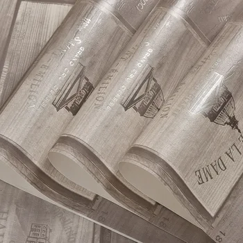 Amerikāņu valsti imitācija koka etiķetes modelis retro tapetes tēma restorāns boutique vīna darītavu tapetes TELEVIZORA fona tapetes