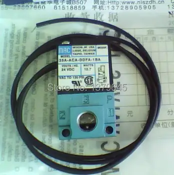 Mac tipa 35A-ACA-DDFA-1BA 24VDC augstas frekvences elektromagnētisko vārstu, lai Notek molding mašīnas Padeves mašīna marķēšana mašīna