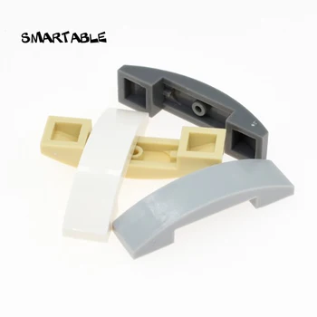 Smartable Slīpums Izliektas 4x1 Dubultā Bez Radzēm, Celtniecības Bloki KM Daļām, Mācību Rotaļlietas Saderīgu Galvenajiem Zīmoliem 93273 Pilsētas 60pcs/daudz