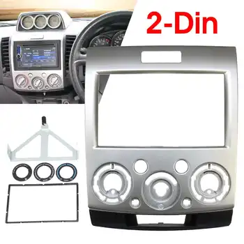 2 Din Auto Radio Fascijas Stereo Panelis Rāmis CD / DVD Dash Audio Vāciņš Audio Apdares Ford Everest Mežzinis Mazda BT-50 BT50 06-10