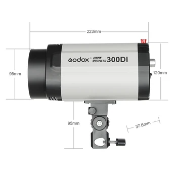 Godox 300Ws Foto Apgaismojums Mini Studio Flash 300DI 300Ws Foto Studija Piederumi (300WS Maza Studija Photog)