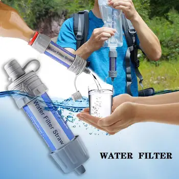 Portatīvo Ūdens Attīrītājs Personas Avārijas Ūdens Filtrs Mini Filtrs 5000 L Filtrācijas Āra Aktivitātēm