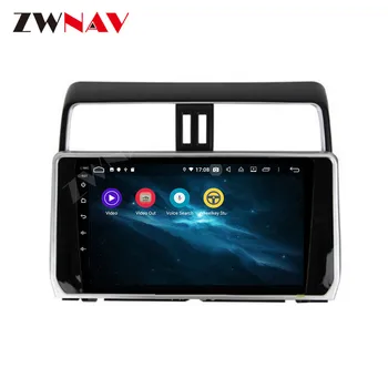 Touch Screen Auto Radio 128G Android 10 DSP Audio Navigācija GPS Toyota Prado 2018-2019 Multivides Vadītājs Vienību Auto DVD Atskaņotājs