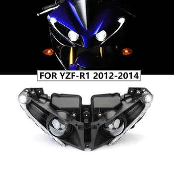 Motociklu Aksesuāri, Priekšējo Lukturu Par Yamaha YZF R1 Lukturu Lampas Galvas Gaismas Mājokļu Yamaha YZF-R1 2012 2013 R1