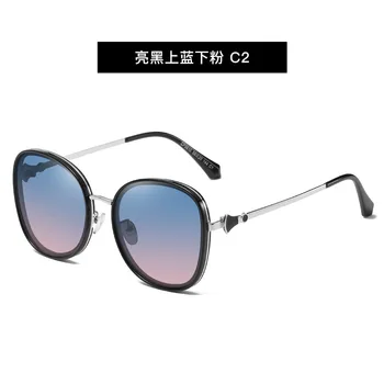 Ir 2021. OLOEY Zīmolu Sieviešu Polarizētās Saulesbrilles, Modes Moderns Glāzes par Vīriešiem, Liela Kvadrātveida Saulessargs Ceļojumu UV400 Lielgabarīta Oculos