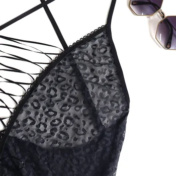 Karstā Pārdošanas Mežģīnes Ķermeņa uzvalks Seksīga Sieviešu Apakšveļa Vienā Gabalā Plus Lieluma Mežģīnes Babydoll Apakšveļa Seksa Apakšveļa Sleepwear Backless sexy