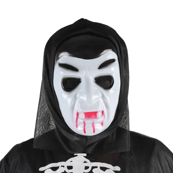 Šausmu Maska Halloween Galvaskausa Kliedziens Zombiju Gars, Dēmons PVC Party Kostīms Cosplay Ziemassvētku Maskarāde Pieaugušo Pilnu Sejas