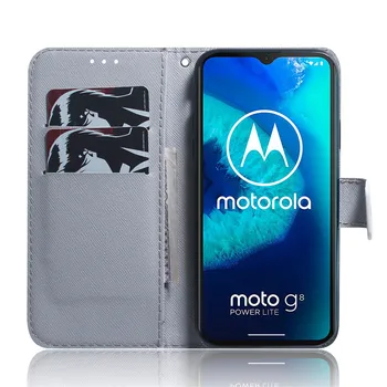 Par Pamatbrīvību Motorola Moto G8 Spēlēt Gadījumā Moto G8 Plus Ādas Telefonu Gadījumā par sFor Moto 8 G Spēlēt Plus G8 Jauda Lite Pārsegu Para