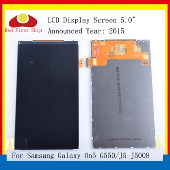 10Pcs/daudz ORIĢINĀLU Samsung Galaxy On5 G550 G5500 /J5 J5008 LCD Ekrānu Monitoru Modulis SM-G550Y LCD Nomaiņa