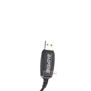 Oriģinālais USB Programmēšanas Kabeli BAOFENG UV-9R BF-9700 BF-A58 Saderīgs ar UV-XR UV-5R WP GT-3WP UV-5S UV-9R Plus Radio