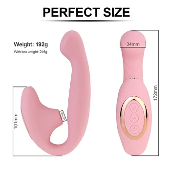 G Spot Vibrators Klitora Nepieredzējis Vibrējošo Dildo ar 10 Vibrācijas Modelis Uzlādējams Sieviešu Masturbācija Seksa Rotaļlietas Sievietēm