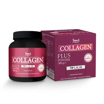Hud Kolagēna Plus Pulveris - Tip 1,2,3 uztura Bagātinātājs, kas Satur Kolagēnu un Vitamīnu C (30 Dienu Apkalpo) '99.5% KOLAGĒNA