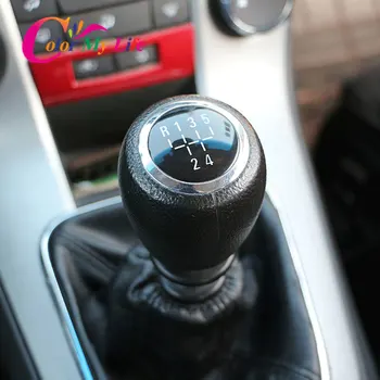 Krāsu Manu Dzīvi MT Auto Gear Vadītājs Shift Poga Shift Knob piemērots Chevrolet Chevy Cruze Sedans, Hečbeks 2008. -. Gadam Auto Daļas