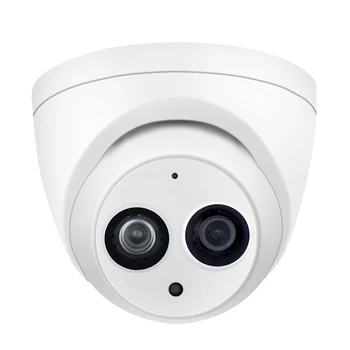 Secuplg+ IPC-HDW4433C-Kameras wifi metāla korpusu 6MP Iebūvēts MIKROFONS POE IS 50m IP67 IK10 ip kameras aizstāt CCTV kameras