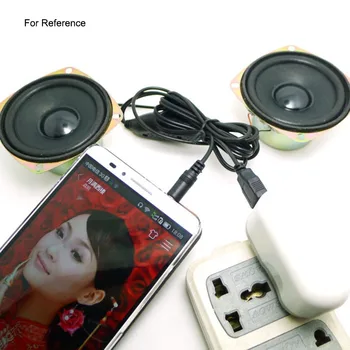 3.5 mm USB Skaļuma Kontrole Audio Kabelis, Pastiprinātāja Moduli Var Vadīt 2CH 3W-15W DATORU Skaļruņu Audio Skaļruni, USB Kabelis, Kaste DIY