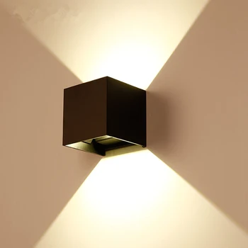 Mūsdienu minimālisma sienas lampas āra LED lampas, apgaismes armatūru guļamistabas gultas dzīvojamo istabu, koridora hotel koridora sienas lampas