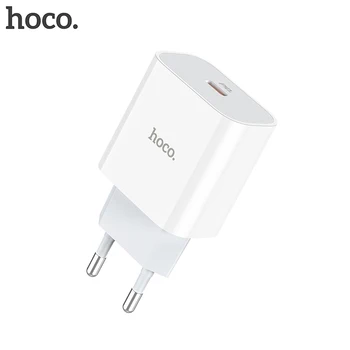 HOCO PD 3.0 Fast USB Lādētājs 18W Ātri Uzlādēt FCP iPhone 11 Pro XS XR Par Sam sung S10 Huawei P30 Universal Travel Adapter