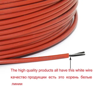 30m 12K 33ohm oglekļa šķiedras apsildes kabelis grīdas apkures vadu saliktas jaunas infrasarkano staru augstas kvalitātes apkures kabelis