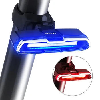 Velosipēds Velosipēdu gaismas LED Taillight Aizmugures Drošības Brīdinājums Riteņbraukšana Portatīvā Gaisma, USB Stilu, Uzlādējamo Akumulatoru vai karstā Stils