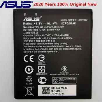 ASUS Oriģināls B11P1602 2600mAh JAUNU Akumulatoru Par Asus Zenfone Iet 5