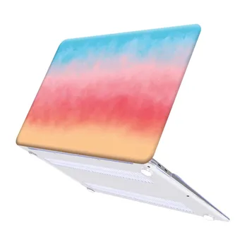 Daudzkrāsains Raksts Fit MacBook Air, Pro Retina 11/12/13/15 Collu Klēpjdators Scratch Izturīga Gumijota Cietais Apvalks Uz Lietu