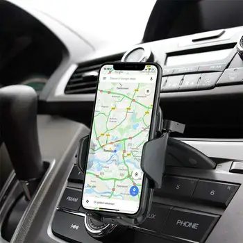 XMXCZKJ Qi Auto Bezvadu Lādētājs iPhone 11 Pro Max XS Samsung S10 CD Slots Mount Turētājs Ātri Wirless Uzlādēšana Automašīnas Tālruņa Turētājs
