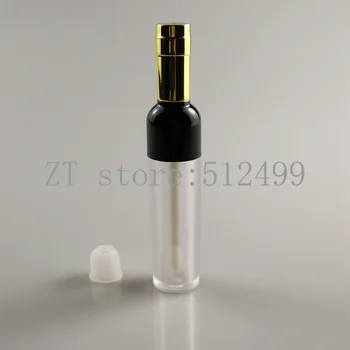 5ML 10/30/50gab Plastmasas Skaidrs, Lipgloss Pudele ar Krāsainu Vāciņu, Tukšas Vīna Formas Creative Portatīvo Lūpu Spīdums Caurules, Lūpu Caurule