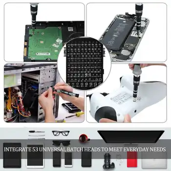 112 1 Precizitātes Skrūvgriežu Komplekts DIY Labošanas Instrumentu Komplekta Stiprinājuma iphone Klēpjdatoru MacBook Brilles Mazo Skrūvgriežu Komplekts ar Lietā