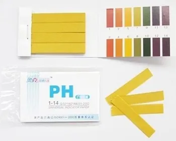 80 pH-Metri/Iepak PH Testa strēmeles Indikators teststrēmeļu 1-14 Lakmusa Papīra Testeri Urīnam & Siekalas S561