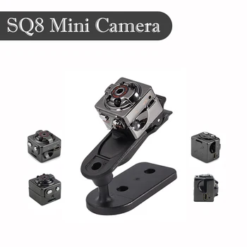 HD 1080P SQ8 Mini Kameras Velosipēds Sporta Ķivere Video Videokamera Mazo DVR Noslēpums, Valkājamas Cam Micro Mājas Apsardze Smart Camaras