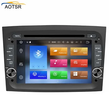 IPS Ekrāns, Android 8.1 Auto DVD Multimediju nodaļas vadītājs vienību FIAT DOBLO 2016 2017 2018 ar GPS navigācija, Radio, stereo /RDS 4+32G BT