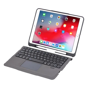 Touchpad keyboard Case For iPad Gaisa 3 10.5 2019 Vāciņš W Zīmuļu Turētājs Vāks iPad Pro 11 2020. gada 7. 10.2 2019 9.7 Gadījumā Tastatūra