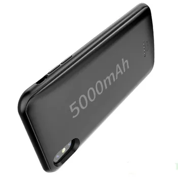 Vogek Akumulatora korpusa Jaudas Bankai iphone XR XS MAX 5000mah Magnētisko Adsorbcijas Akumulatora Lādētājs Gadījumā, iPhone 6 7 8 Backup plus