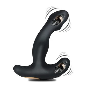 Seksa Rotaļlietas Vīriešiem Prostatas Massager Vibrators Butt Plug Anālais Asti Rotējošo Bezvadu Tālvadības pulti, USB Uzlāde Pieaugušo Produkti Vīriešu