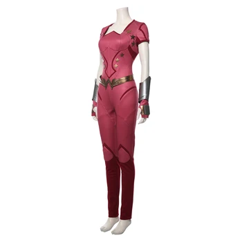 Donna Troy Cosplay Kostīmu Pieaugušām Sievietēm Jumpsuit Vienotu Apģērbs Sarkanā Supervaroņa Tērpu Halloween Karnevāla Kostīms Puse