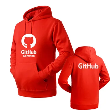 Jaunu Gadījuma Modes Github logo pulovers pelēkā vārna Iela valkāt sporta Krekli Vīriešu/Sieviete, Puloveru, Hoodies pulovers hoody