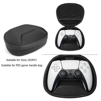 Cietā Apvalka somiņa Viegls Spēlē Elementiem, kas DualSense EVA Aizsardzības Gadījumā PS5 Kontrolieris