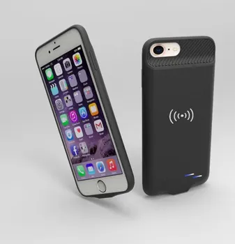 5000mah Bezvadu akumulatora korpusa iPhone 678 plus Akumulatora korpusa Qi Bezvadu Lādēšanas strāvas gadījumā, iphone 6 7 8 plus