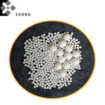 1KG 1mm, 2mm, 3mm, 4mm, 5mm - 15mm Augstas precizitātes 45% Cirkonija dioksīds Zro2 slīpēšanas mediju keramikas bumbiņas slīpēšanas krelles
