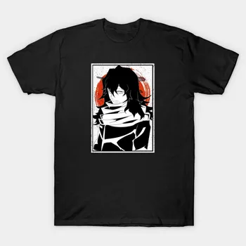 Vīriešu T-krekls Aizawa Sensei Anime Mha Tshirt Sieviešu T Krekls Vīriešu Kokvilnas t-veida Harajuku Tee